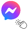 Messenger logo with click image