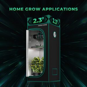 (2024 Uus versioon) Mars Hydro nutikas hämardatav FC-E1500 Bridgelux 150W LED kasvulamp 70x70 cm kasvatustelgile (1-3 taime) 8