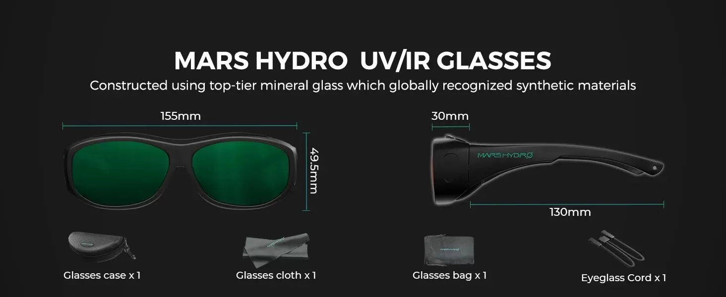 Mars Hydro FC-E1500 LED Taimekasvatuslamp+70x70x160cm Kasvatustelgi Komplekt Toataimedele