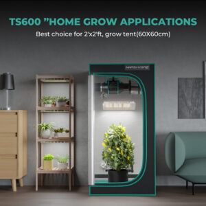 Mars Hydro Täielik Taimekasvatustelgi Komplekt - Kasvutelk 60x60+Taimelamp TS600+Ventilatsioon+Süsinikfilter...