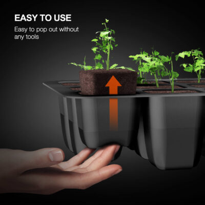 Spider Farmer seemnete idandamise kandikud, 4-osaline komplekt