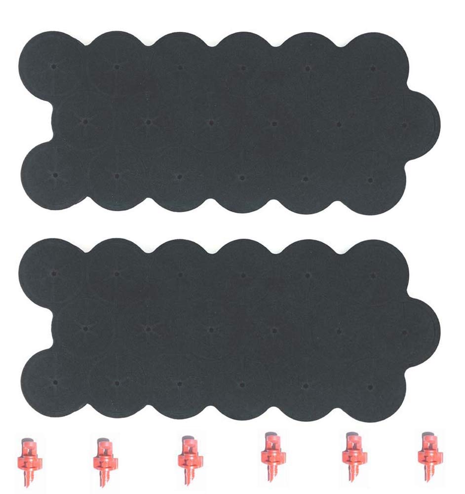 Kloonimiskaelused ja 6 aeropoonilist kloonipihustit HortiPots kloonimismasinale 35