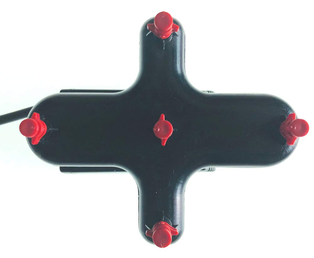 Kloonimismasina pihustitoru asendusosana koos 6 x 360° pihustusotsikuga kloonimismasinale 24 ja 35 kohta või DIY aeropoonilisele kloonimissüsteemile