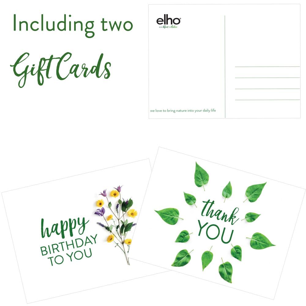 elho Green Basics Taimede Kasvatamise Komplekt - Istikute Kast - 100% taaskasutatud plastik - Roheline/Leheroheline