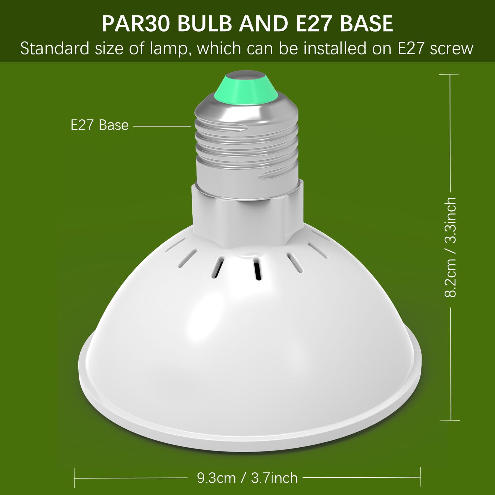 QIANYAN Täisspektrilised Päikesevalguse Kasvulambid Toataimedele