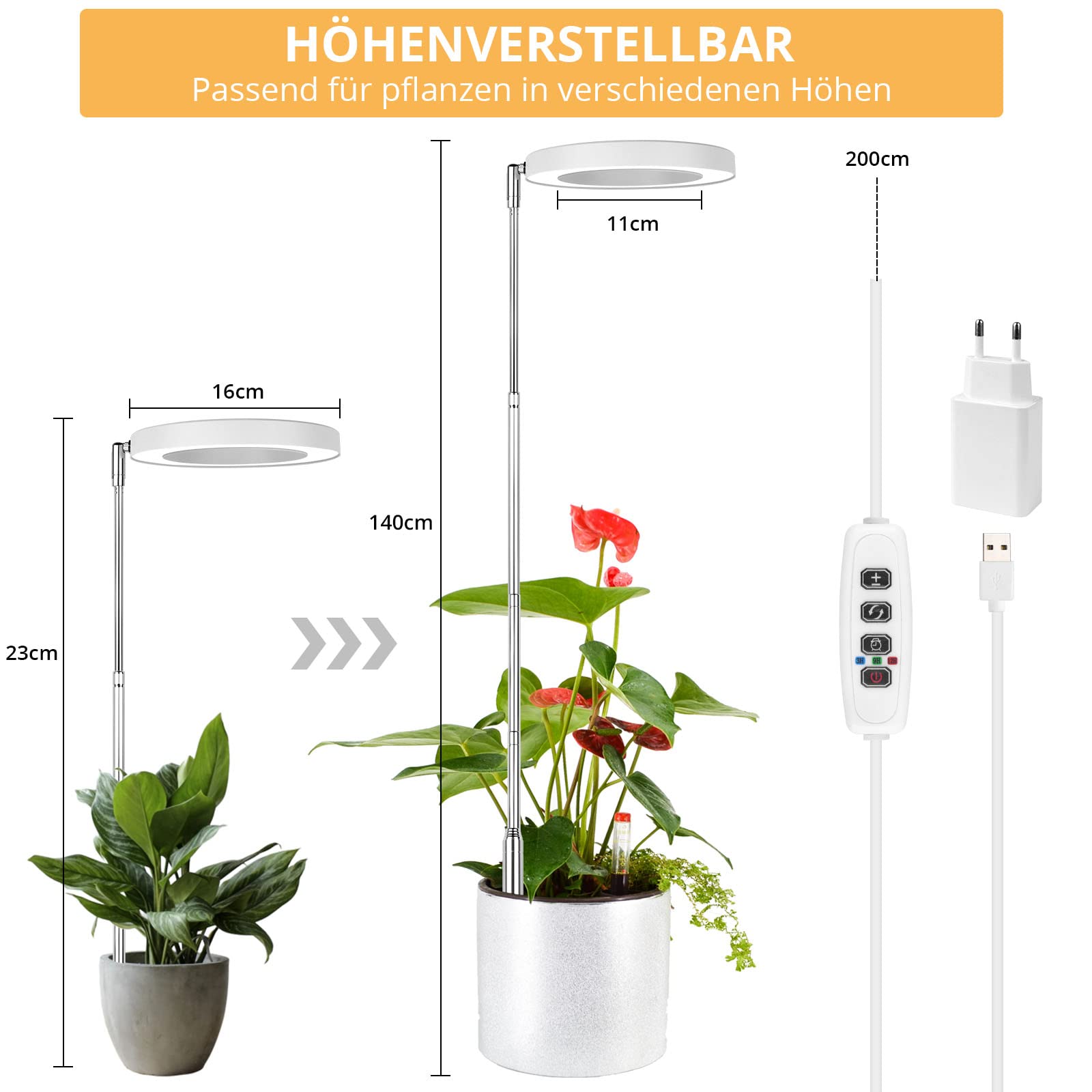 Sondiko taimekasvatuslamp