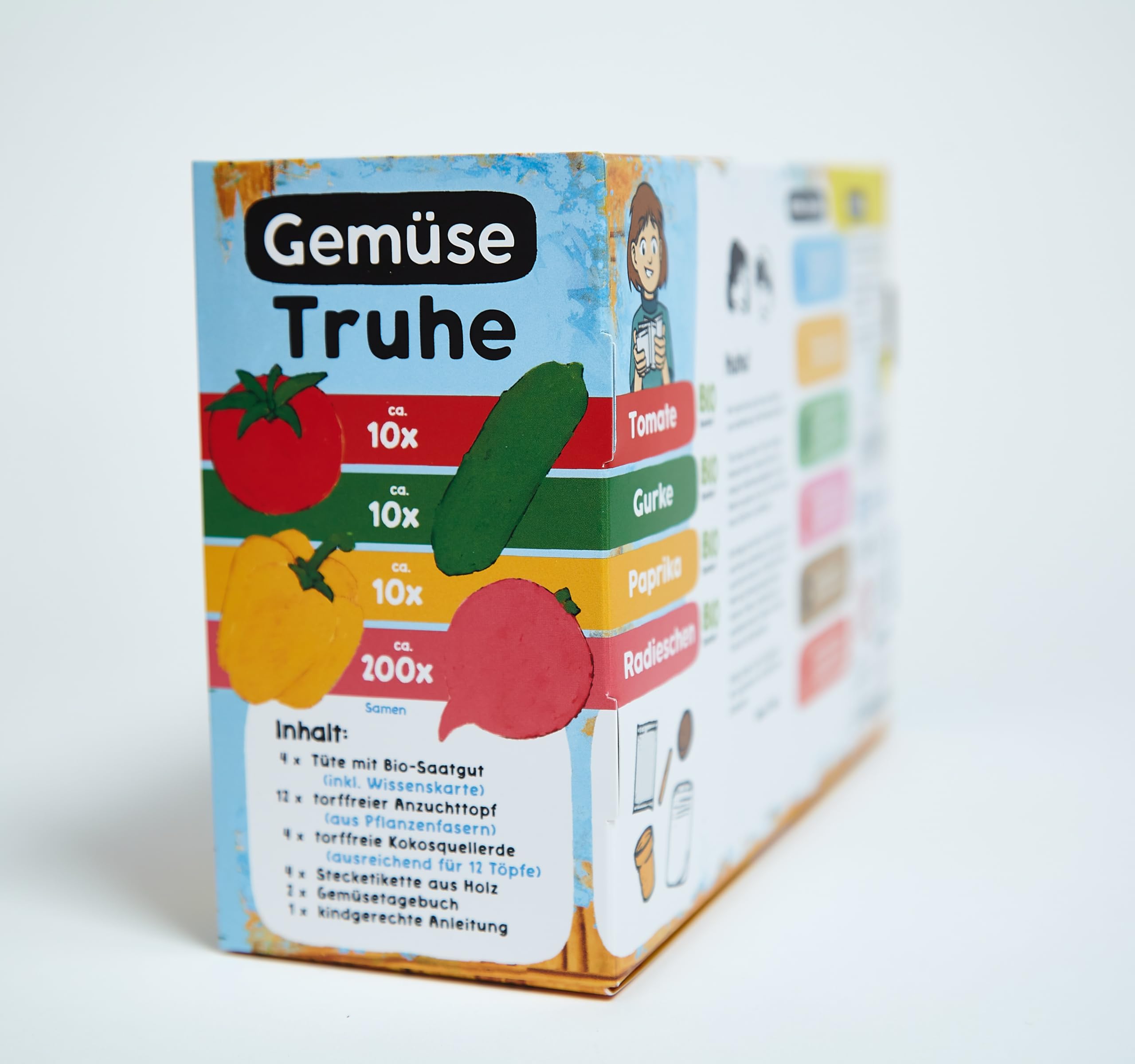 Anni&Yukise Köögiviljakast – Taimede kasvatamise komplekt lastele