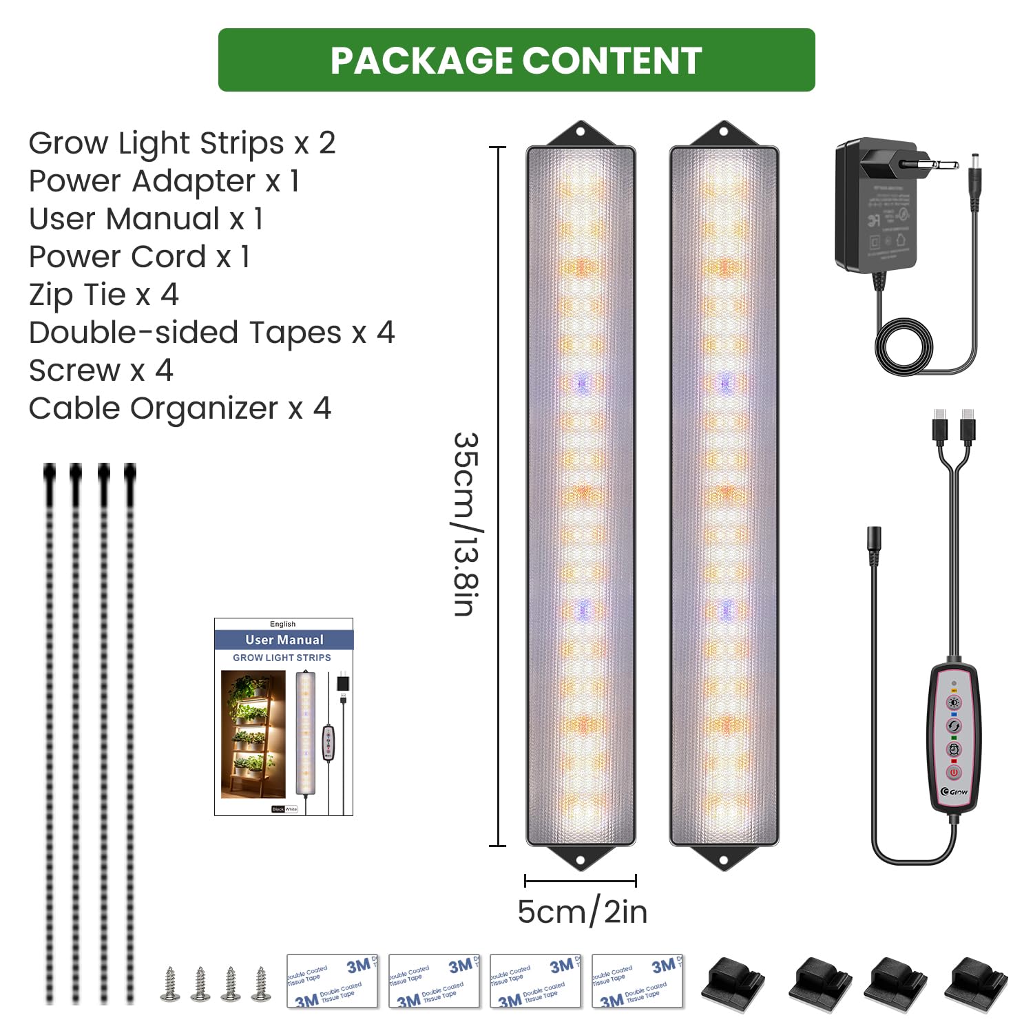 Wolezek LED Taimekasvatuslamp