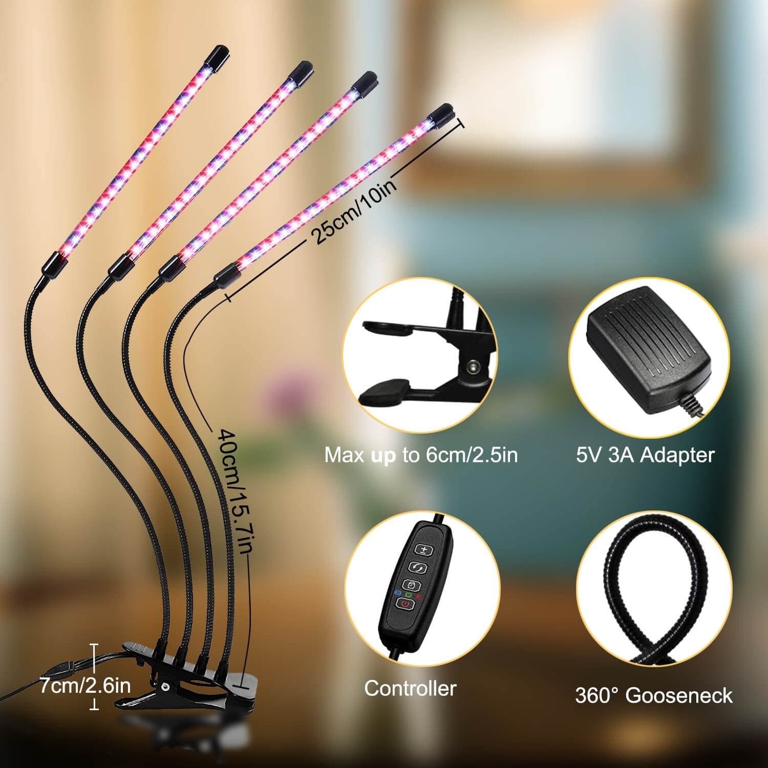 JINHONGTO LED-taimelamp