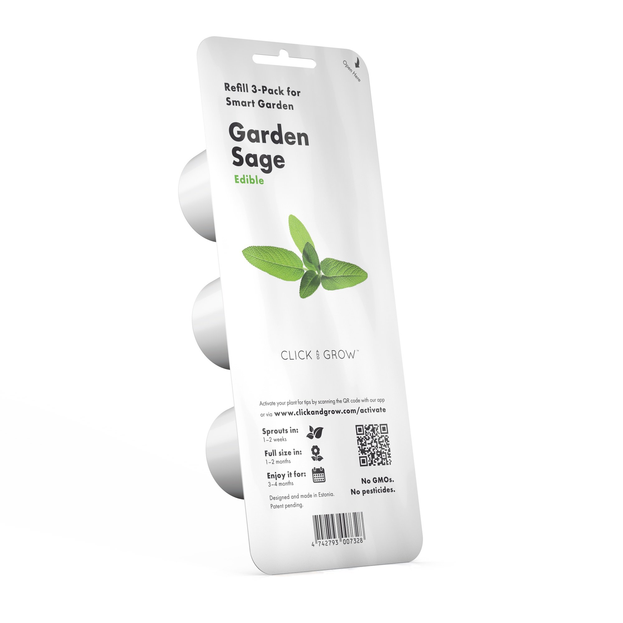 Kolmekordne salvei täitepakend Smart Gardenile – Click and Grow