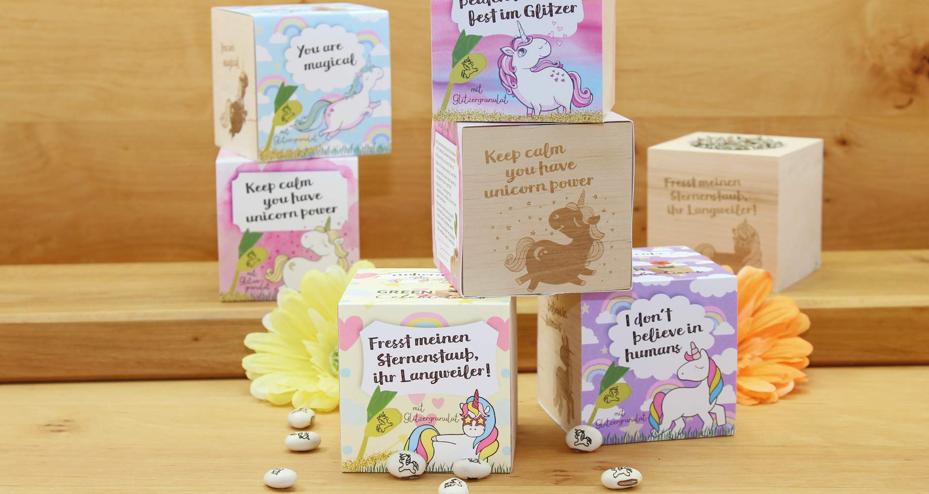 Feel Green 296725 Kasvata Oma Ükssarvikuboon