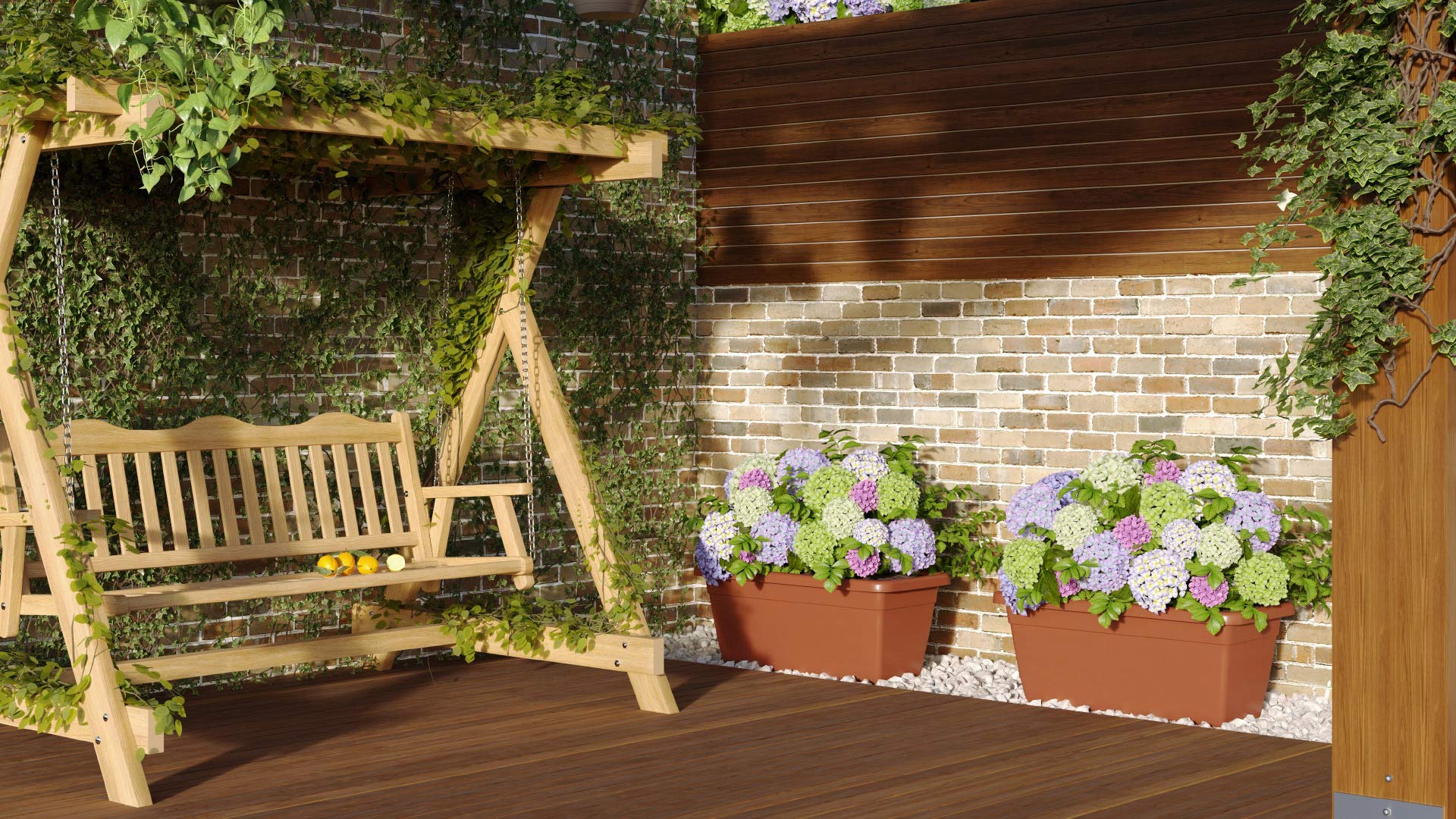 VENEZIA XL TAIMEKAST 60CM VALGE