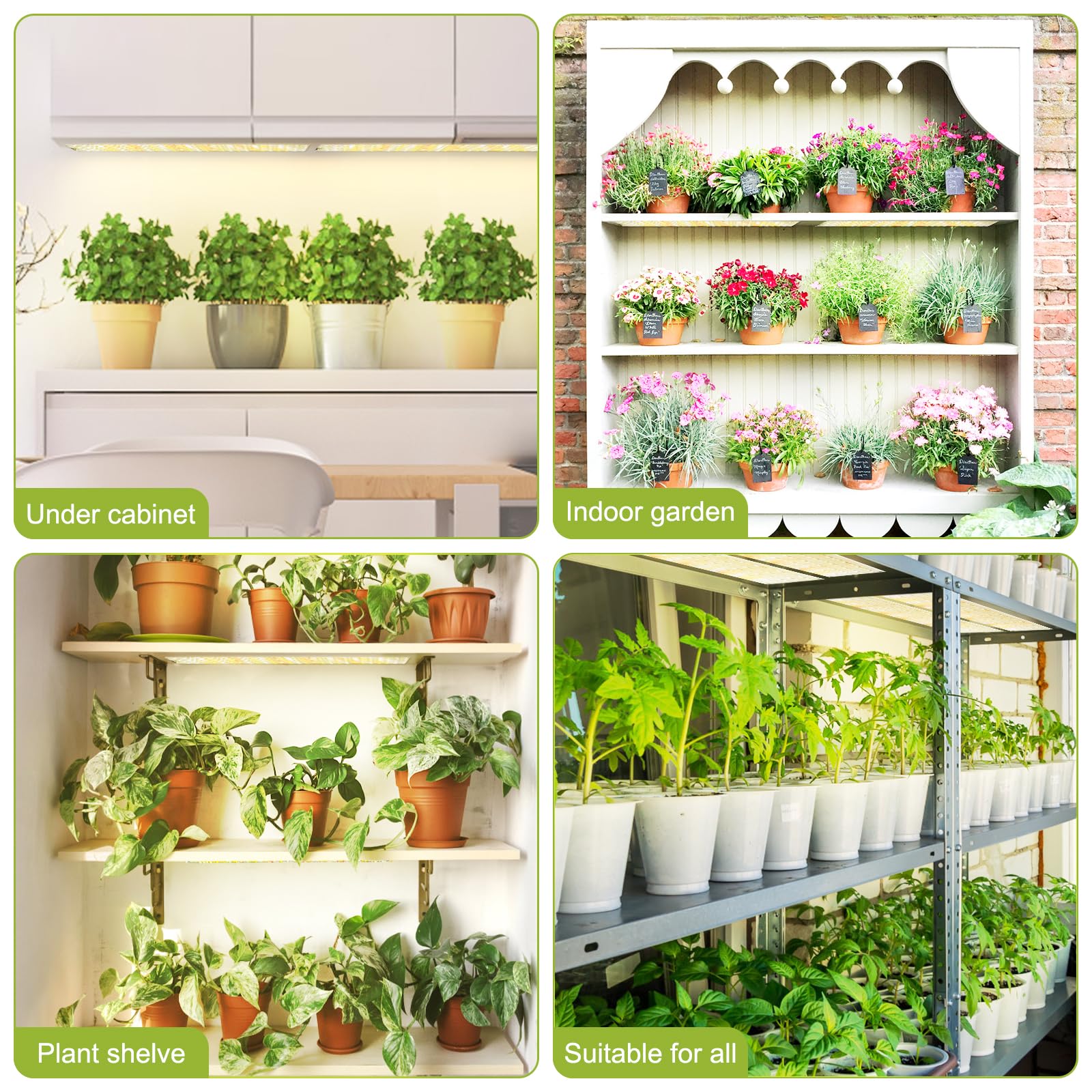 GERYLOVE täisspektrum LED taimekasvatuslamp