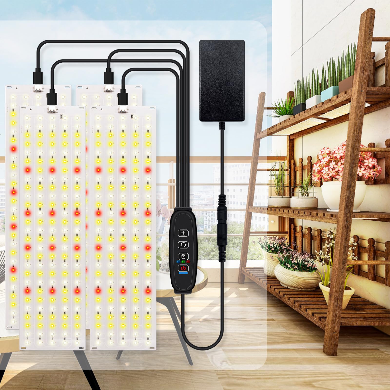 GERYLOVE täisspektrum LED taimekasvatuslamp