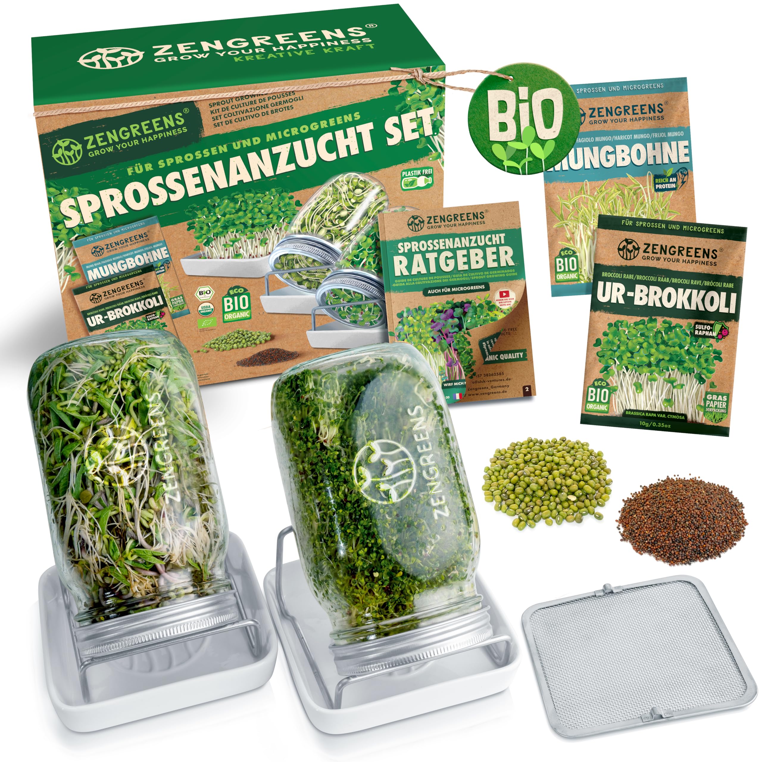 zengreens® Öko Idandamis Komplekt – Idanemispurk 1-
