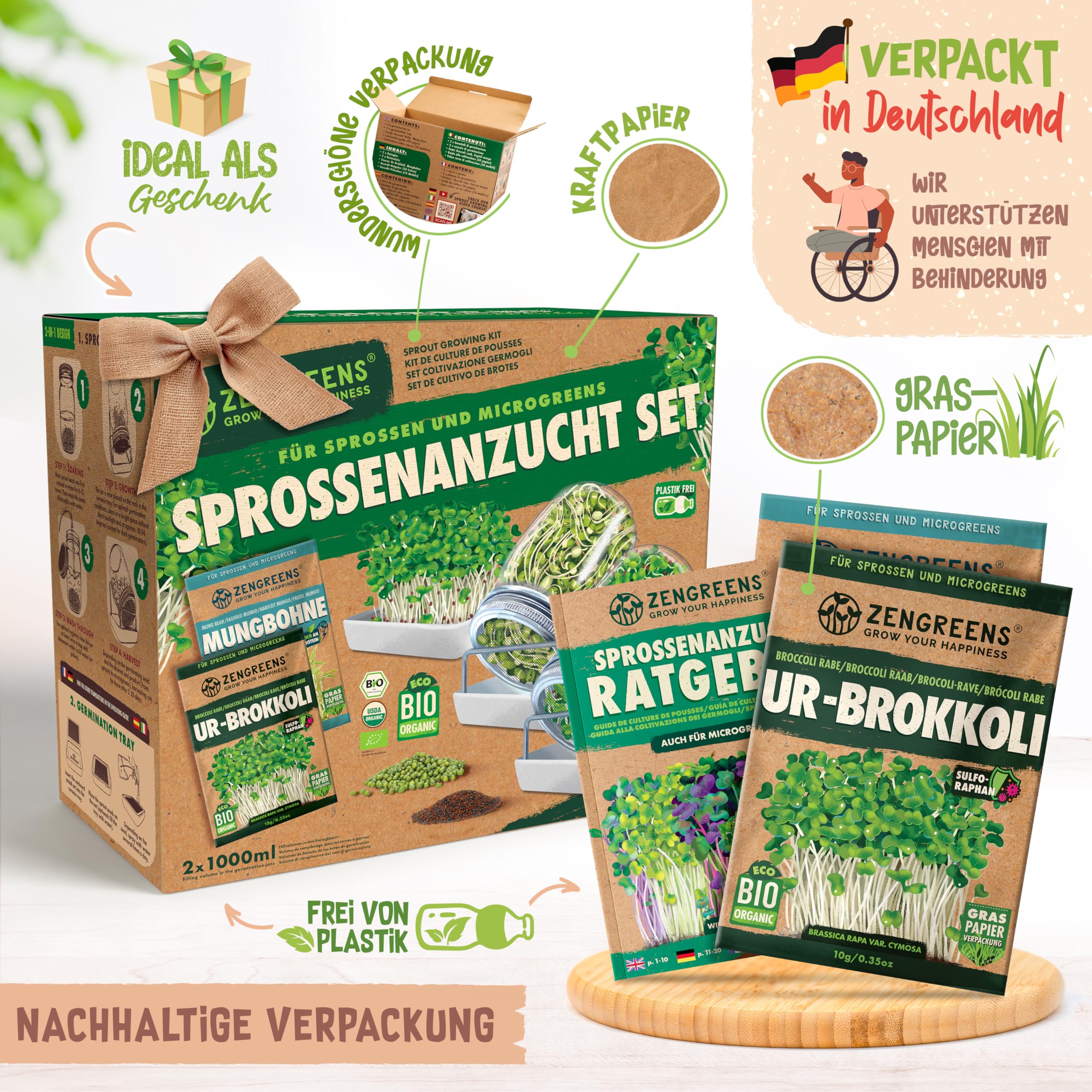 zengreens® Öko Idandamis Komplekt – Idanemispurk 1-