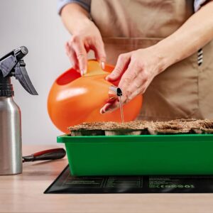 Soojendusmatt Taimedele (2 tk komplekt) – 17,5W Idandusmatt Seemnete ja Istikute Kasvatamiseks, 50 x 26 cm