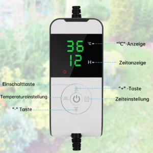 Veekindel PVC-pind ja juhtmed