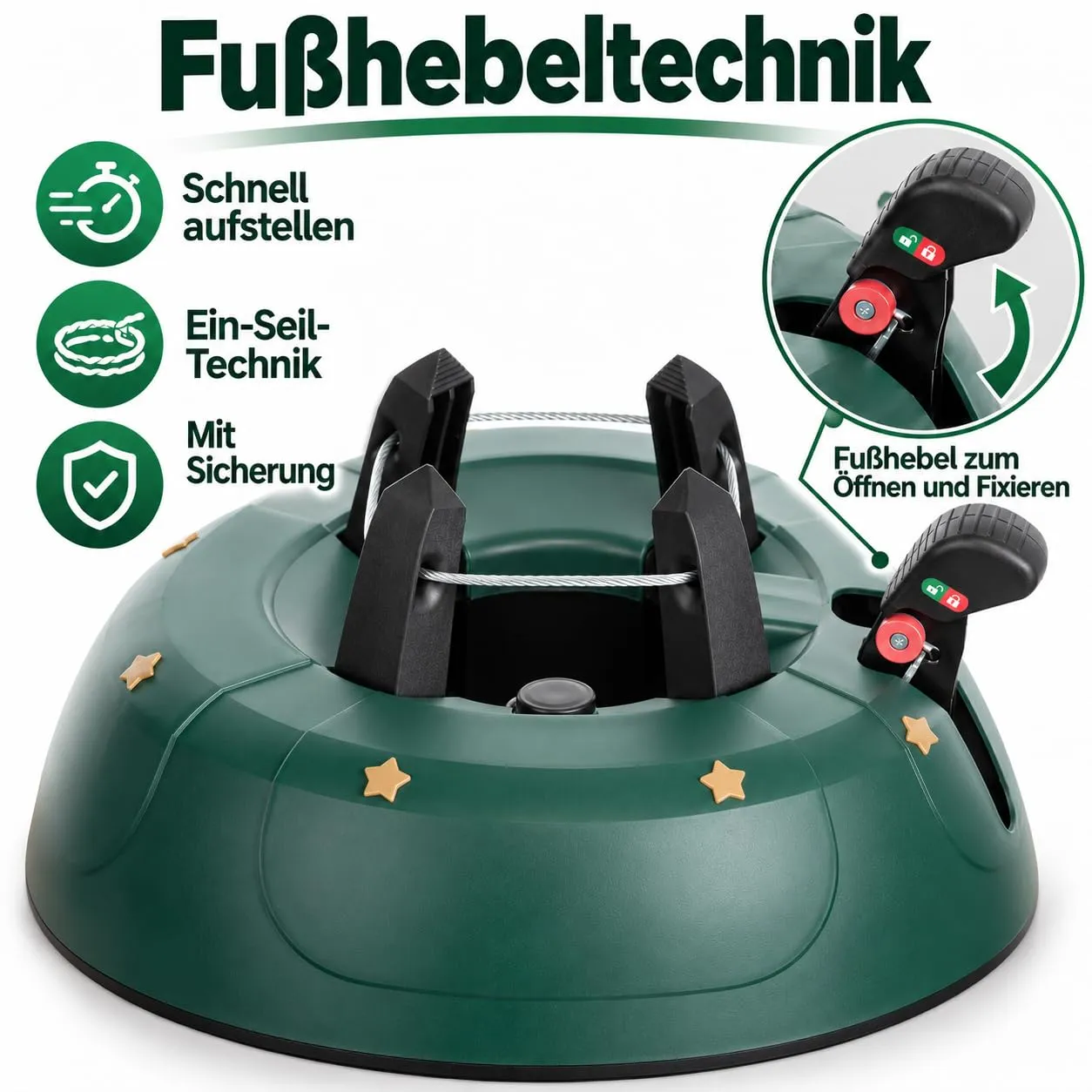 Kuuse jala jalapedaal ja ühe trossi tehnika