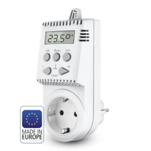 Elektrobock TS05 termostaat pistikupessa digitaalse ekraaniga