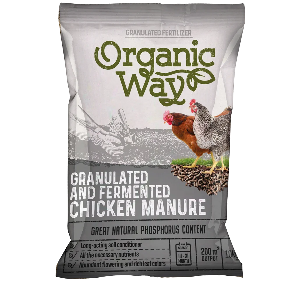 Kanasõnniku graanulid Organic Way 10 kg kott
