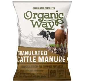 Lehmasõnniku graanulid Organic Way 5 kg kott