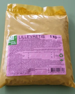 Lilleväetise 1 kg pakend