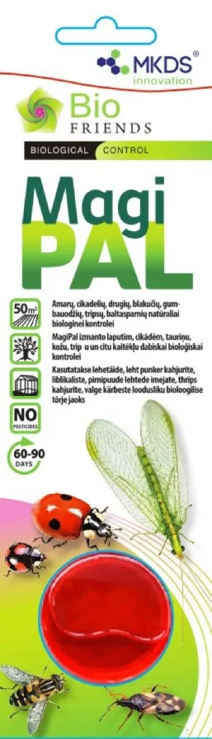 MagiPal kasulike putukate meelitamise ripatsi pakend