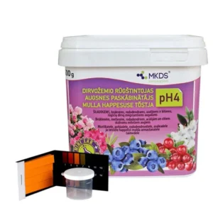 Mulla hapustaja pH4 500 g pakend koos minilaboriga