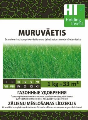Muruväetise 1 kg pakend