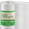 Valge talvine katteloor 50 g/m² rullis