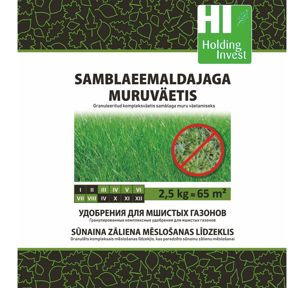 Roheline muru samblata 5 kg pakend