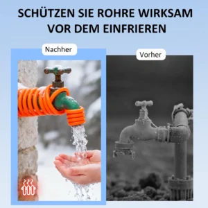 Välikraan küttekaabliga ja ilma külmunult