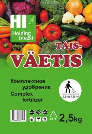 Avamaa aedviljade täisväetis 2,5 kg – NPK väetis